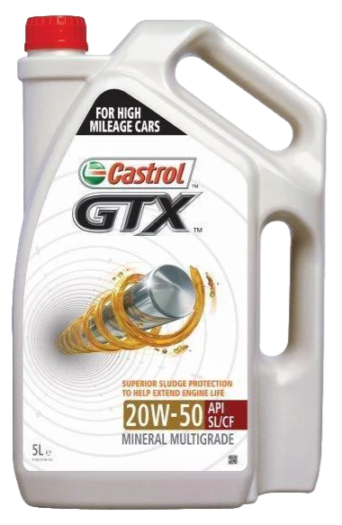 Castrol Óleo De Motor GTX 20W50 5L